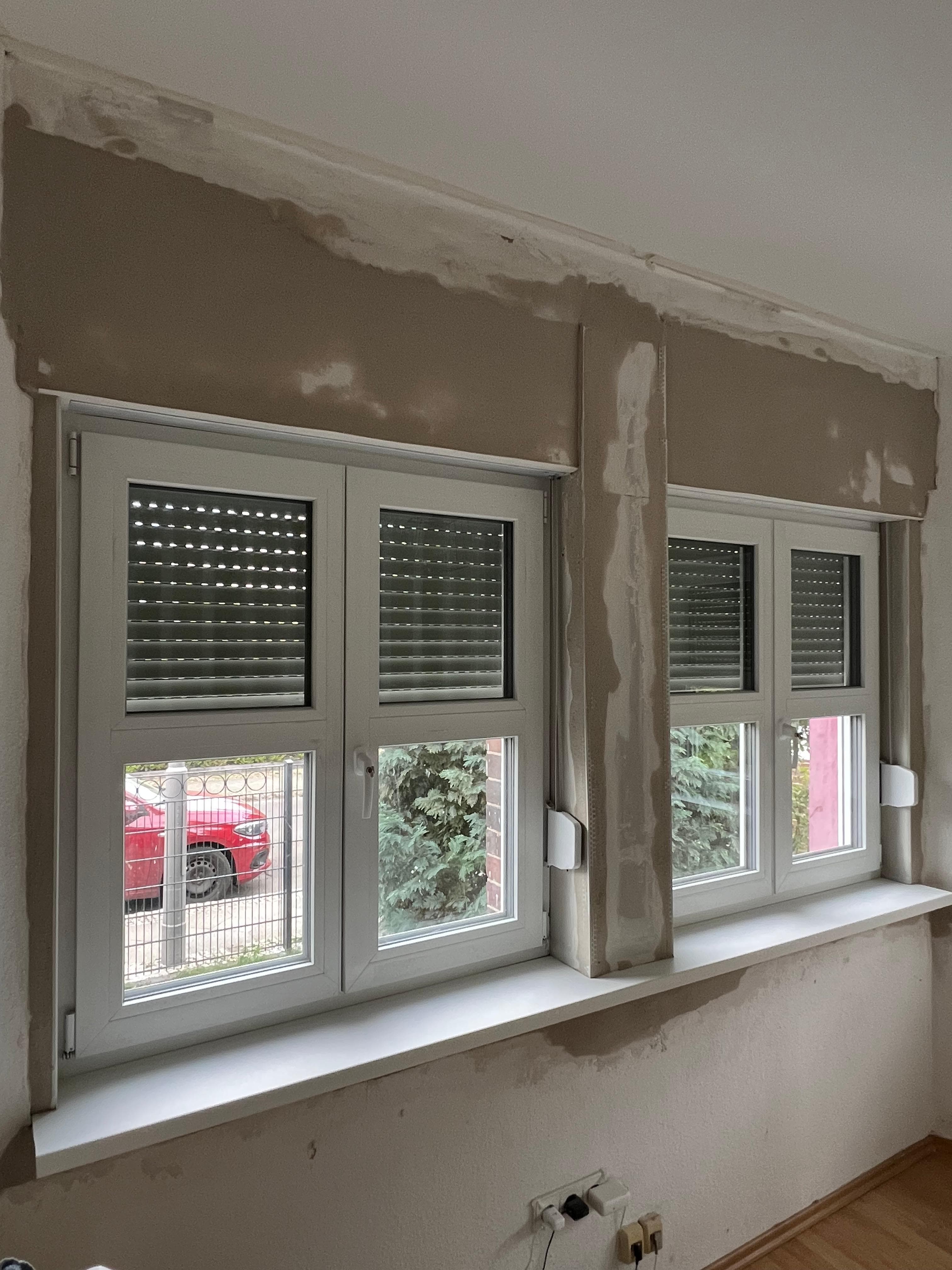 Altbau nach der Fenstersanierung